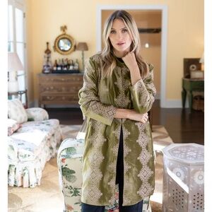 Black Julia Amory Pepper Coat - Small